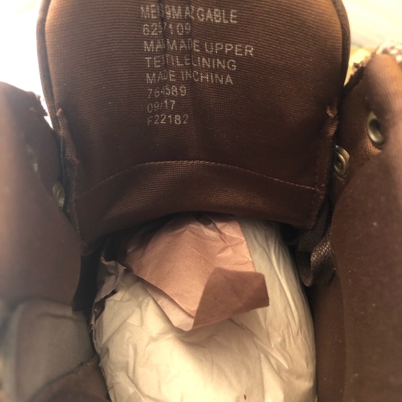 Men’s Arizona Jean Company Brown Lace Up Boots, size 9 - Picture 6 of 8